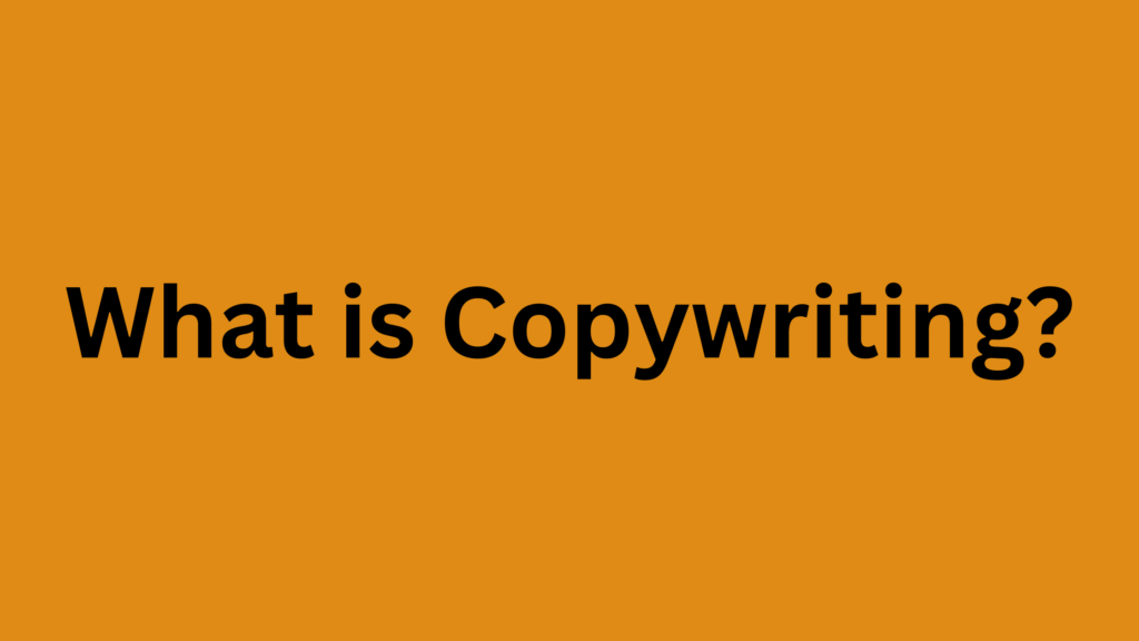 What is Copywriting